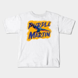 Purple Martin Kids T-Shirt
